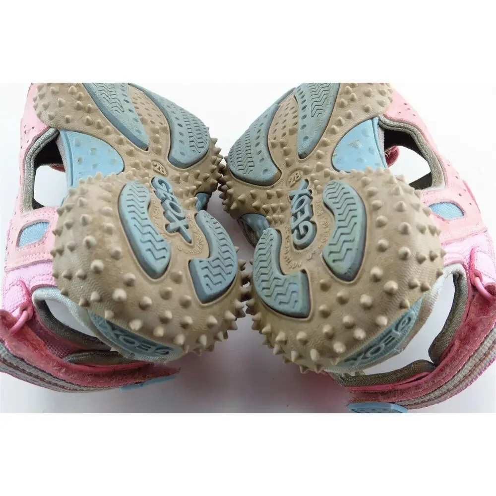 Geox Toddler Sz 10.5 Medium Pink Sandals‎ Synthetic